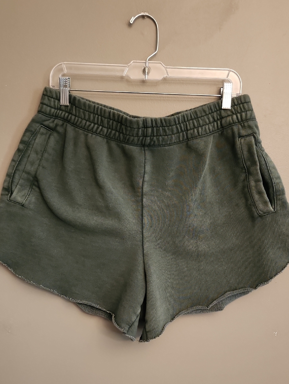 aerie Olive Green Athletic Lounge Shorts